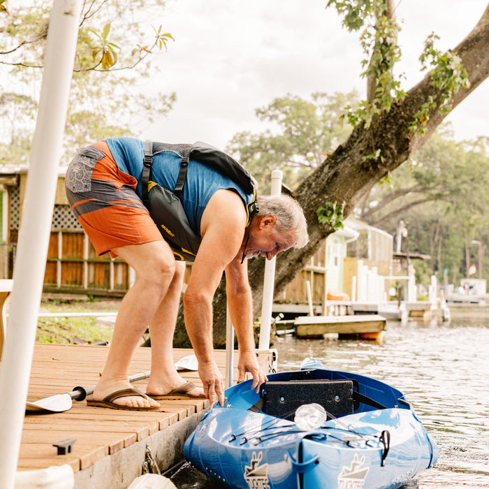 Tucktec Folding Kayak | Hard-Shell | 2-minute Set-up | Foldable, Portable Kayak