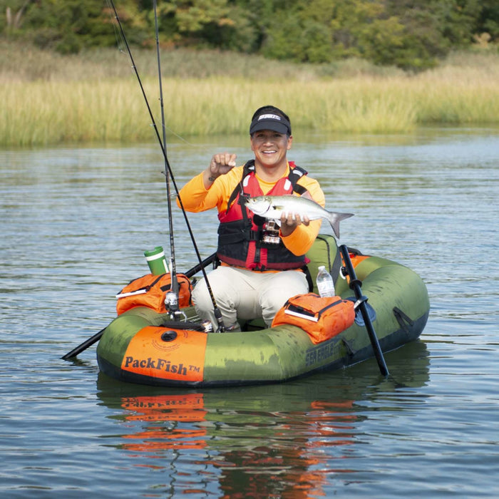 Sea Eagle PackFish7 Inflatable Fishing Boat — Backwater Supply