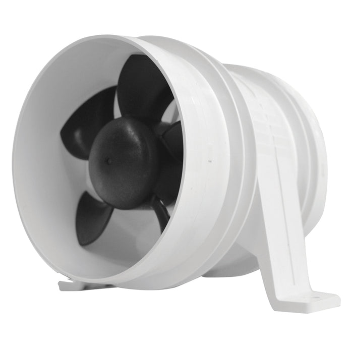 Attwood Turbo 4000 Series II Water-Resistant, In-Line Blower - 12V - White [1749-4]