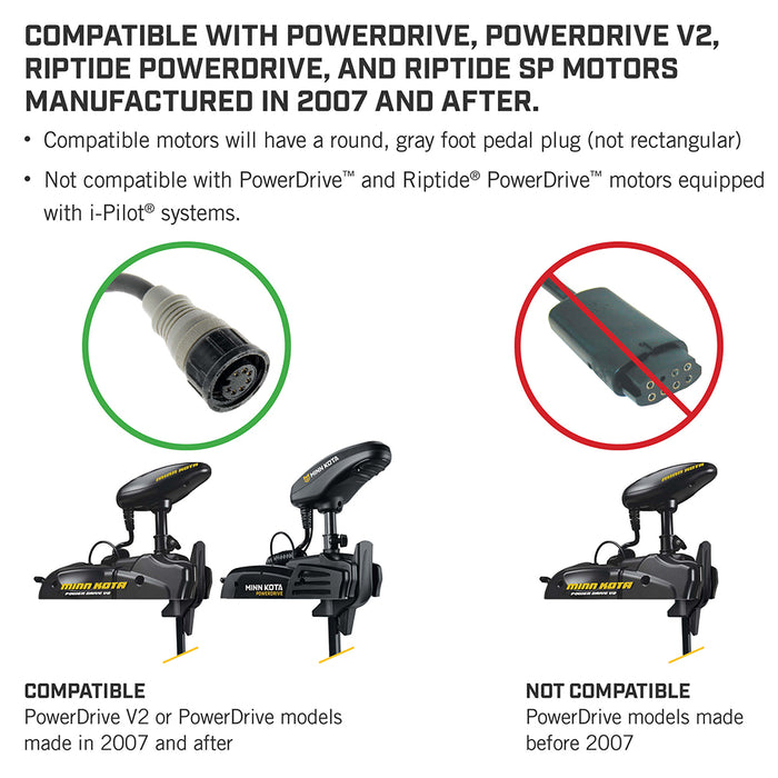 Minn Kota PowerDrive Foot Pedal - ACC Corded [1866070]