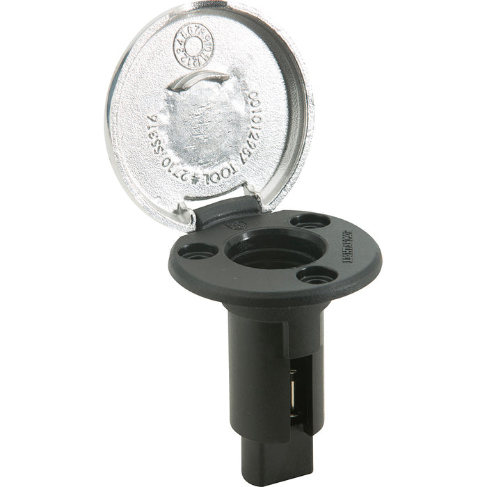 Attwood LightArmor Plug-In Base - 3 Pin - Stainless Steel - Round [910R3PSB-7]