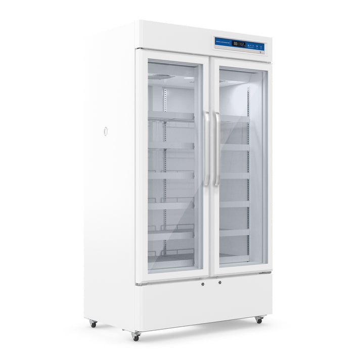 KingsBottle 2℃～8℃ 725L Upright 2-Door Medical Fridge & Lab Refrigerator