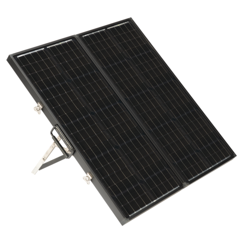 Zamp Solar Legacy Series 90 Watt Long Portable Kit - Regulated (Black)