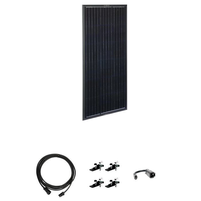 Zamp Solar Obsidian 100 Watt Solar Panel Kit