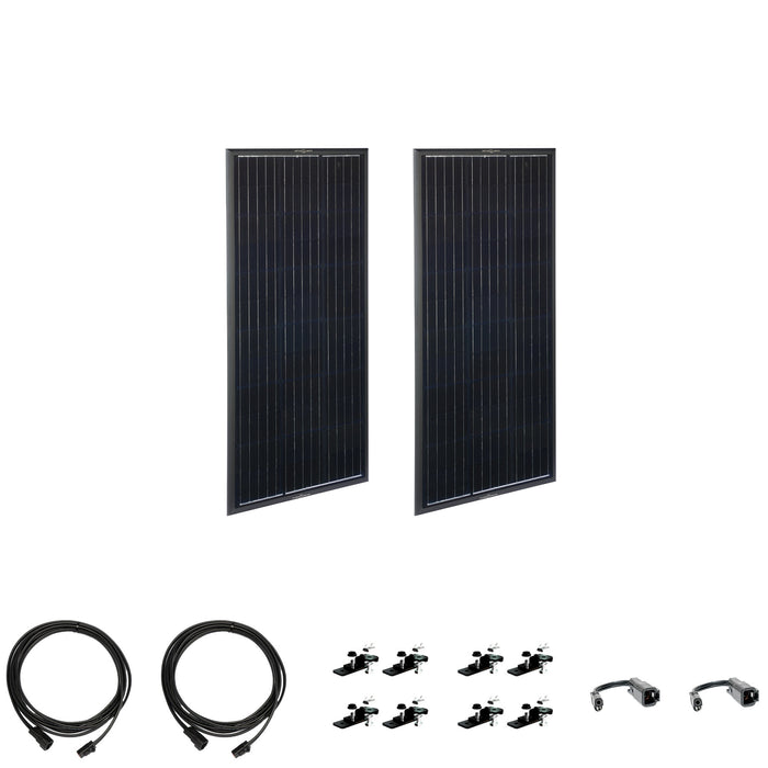 Zamp Solar Obsidian 200 Watt Solar Panel Kit (2 X 100)