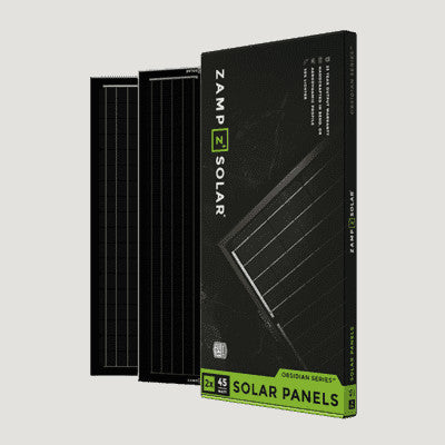 Zamp Solar Obsidian 90 Watt Solar Panel Kit (2x45)